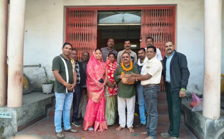 *ब्लॉक कांग्रेस कमेटी अध्यक्ष कौशल श्रीवास का हरदीबाजार में भव्य स्वागत...पूर्व विधायक सहित कांग्रेस नेताओं और कार्यकर्ताओं ने दी बधाई