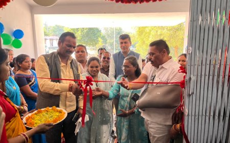 बिहान योजना के तहत सेंदरी में  प्रशिक्षण केंद्र का शुभारंभ...ग्रामीण महिलाओं की आजीविका संवर्धन का बनेगा केंद्र