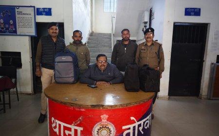 तोरवा पुलिस व सायबर टाॅस्क टीम की बड़ी कार्रवाई...हेमुनगर ओवरब्रिज के पास पकड़े गए अन्तर्राज्यीय गांजा तस्कर...1.32 लाख का गांजा जब्त...दो आरोपी गिरफ्तार