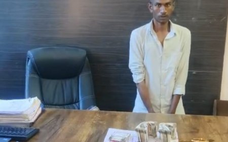 चोरी के प्रकरण सुलझाने में सरकंडा पुलिस की तत्परता...रिपोर्ट के महज चंद घंटों में आरोपी गिरफ्तार...नगदी व आर्टिफिशियल ज्वेलरी बरामद