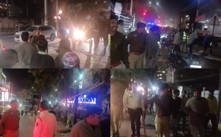 ट्रैफिक वायलेशन फ्री जोन" बनाने यातायात पुलिस है नियमित रूप से लक्षित सेक्टर में मुस्तैद...लक्षित सेक्टर में की जा रही है लोगों को जागरूक करने लगातार अनाउंसमेंट एवं सघन कार्यवाही