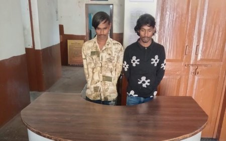 प्रेस विज्ञप्ति थाना – कोनी, जिला – बिलासपुर (छत्तीसगढ़)  अपराध क्रमांक 18/2026 धारा-127(1).309(1) BNS  🔶✨ थाना कोनी की त्वरित कार्यवाही ✨🔶  कोनी पुलिस की बड़ी कार्रवाई,लूट के फरार दोनों आरोपी गिरफ्तार