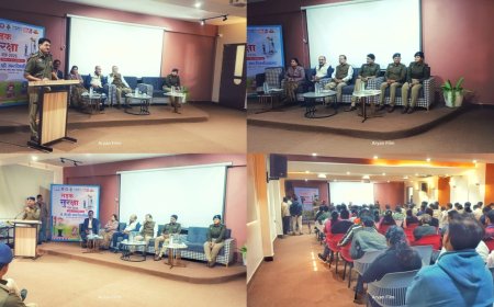 राष्ट्रीय सड़क सुरक्षा माह 2026 के अनुक्रम में हुआ रमन विश्वविद्यालय में विशाल सड़क सुरक्षा जागरूकता कार्यक्रम का आयोजन