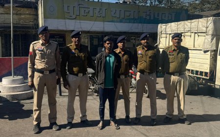 दीपका पुलिस द्वारा नगीनझोरखी हत्याकांड की गुत्थी को चंद घंटों में सुलझाने में मिली सफलता...हत्या कारित करने वाला आरोपी गिरफ्तार