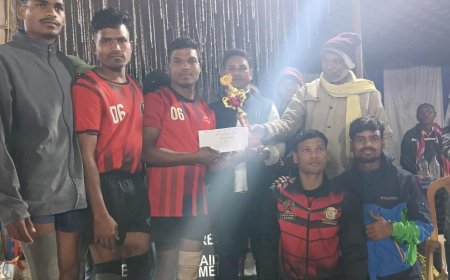 धवईहापारा में राज्य स्तरीय कबड्डी प्रतियोगिता का भव्य समापन,हरनमुंडी बनी विजेता