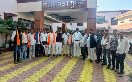 हिंदू राष्ट्र की मांग को लेकर शिवसेना का तीसरा मोर्चा, मुंगेली में रणनीतिक बैठक आयोजित