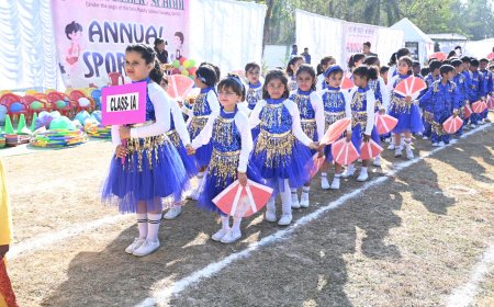 डीपीएस बालको में दो दिवसीय वार्षिक खेल महोत्सव का सफल आयोजन