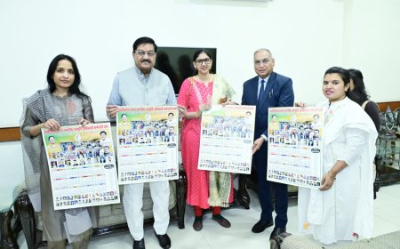 खाद्य नागरिक आपूर्ति अधिकारी कर्मचारी संघ के वार्षिक कैलेंडर का विमोचन