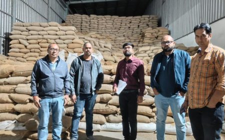 श्री हरि राइस मिल में बड़ी कार्रवाई, 21,902 क्विंटल धान जब्त