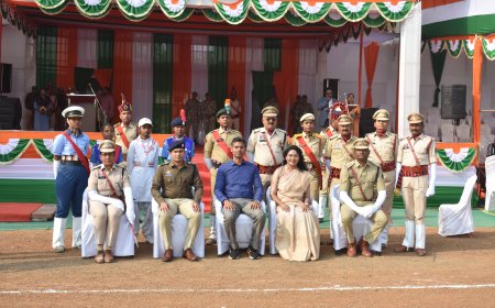 गणतंत्र दिवस समारोह आयोजन का अंतिम अभ्यास हुआ सम्पन्न