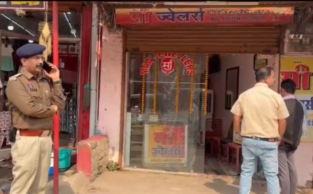 मंगला क्षेत्र में बड़ी चोरी,मां ज्वेलर्स से लाखों की ज्वेलरी गायब