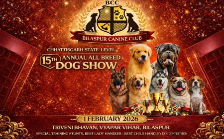 त्रिवेणी भवन में दिखेगा प्रशिक्षित डॉग्स का हुनर,1 फरवरी को होगा राज्य स्तरीय डॉग शो