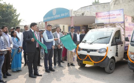 शासकीय मिनीमाता कन्या महाविद्यालय में जिला स्तरीय राष्ट्रीय मतदाता दिवस आयोजित...नुक्कड़ नाटक व सांस्कृतिक कार्यक्रमों से फैलाई गई मतदाता जागरूकता...मतदान से मजबूत होगा लोकतंत्र : कलेक्टर कुणाल दुदावत