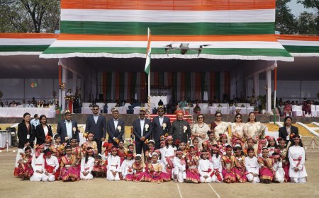 सेंट जेवियर्स के नवनिर्मित भवन का उप मुख्यमंत्री ने किया उद्घाटन...विद्यालय भवन केवल ईंट-गारे का ढांचा नहीं, बच्चों के भविष्य की नींव : अरुण साव