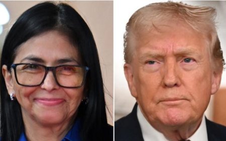 वेनेजुएला के अंतरिम नेता ने अपने संबोधन में कहा, 'वाशिंगटन से बहुत सारे आदेश आ चुके हैं।'