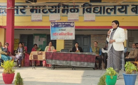 राष्ट्रीय बालिका दिवस के अवसर पर विधिक जागरूकता शिविर का हुआ आयोजन