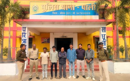 कोरबा पुलिस के द्वारा तड़के सुबह लूट डकैती के अपराध में रिहा हुए आरोपियों की थाना एवं चौकियों में परेड निकाली गई...कुल 102 आरोपियों को थाना तलब किया गया