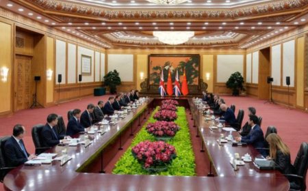 ट्रंप द्वारा वैश्विक संबंधों में किए जा रहे बदलावों के बीच कीर स्टारमर और शी जिनपिंग ने ब्रिटेन-चीन संबंधों को और गहरा करने का आह्वान किया है।