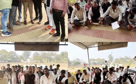 बांकी मोंगरा क्षेत्र में बढ़ते अपराध को लेकर बांकीमोगरा थाना में कांग्रेसियो ने किया प्रदर्शन...उचित कार्यवाही की माँग अन्यथा उग्र आंदोलन कि चेतावनी