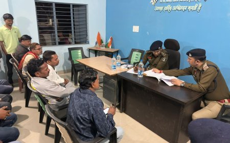 पुलिस की समझाइश रंग लाई, ग्राम रामतला में दो समुदायों के बीच तनाव खत्म