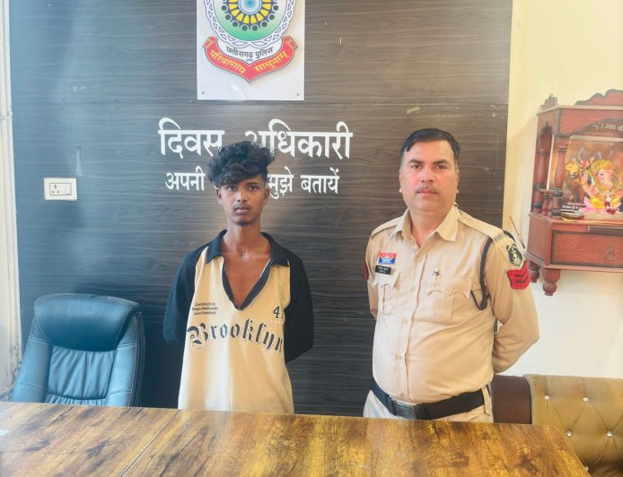 छत के रास्ते चोरी, सरकंडा पुलिस ने पकड़ा आरोपी !