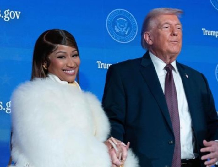 'नंबर 1 फैन': रैपर निकी मिनाज ने अमेरिकी राष्ट्रपति डोनाल्ड ट्रम्प का समर्थन किया