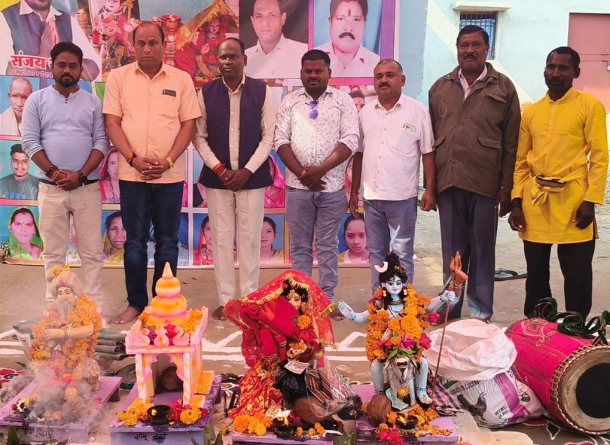 बोईदा में गौरा-गौरी उत्सव में शामिल हुए कटघोरा विधायक प्रेमचंद पटेल