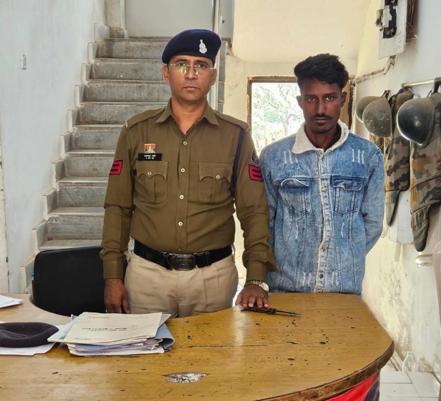 चाकू लहराते दहशतगर्दी करते, आदतन बदमाश को तोरवा पुलिस ने किया गिरफ्तार,कब्जे से 01 नग बटनदार चाकू किया गया जप्त...आम्र्स एक्ट के तहत की गई कार्यवाही
