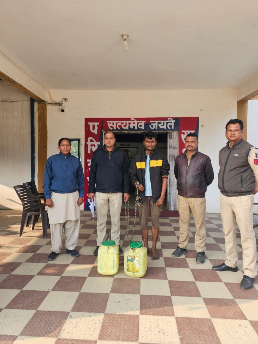 आबकारी एक्ट के तहत कोरबा पुलिस की बड़ी कार्यवाही...एक ही दिन में 44 प्रकरण दर्ज, 653.3 लीटर अवैध महुआ शराब जप्त