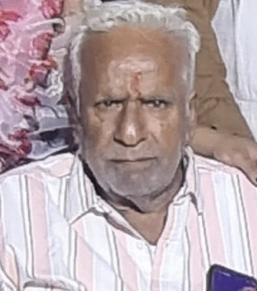 कन्हैयालाल जायसवाल के निधन से शोक की लहर,आज निकलेगी अंतिम यात्रा