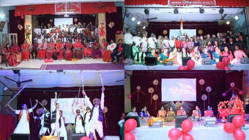 मधुरम निकेतन की शानदार प्रस्तुति के साथ हुआ सांस्कृतिक महोत्सव का समापन,राजस्थानी  महिला लोकनृत्य 'बन्ना रे बाग में झूला डाल्यो' ने दर्शकों को किया रोमांचित...पहलगाम हमला एवं आपरेशन सिंदूर' पर आधारित प्रस्तुति से दर्शकों की आँखें हुई नम
