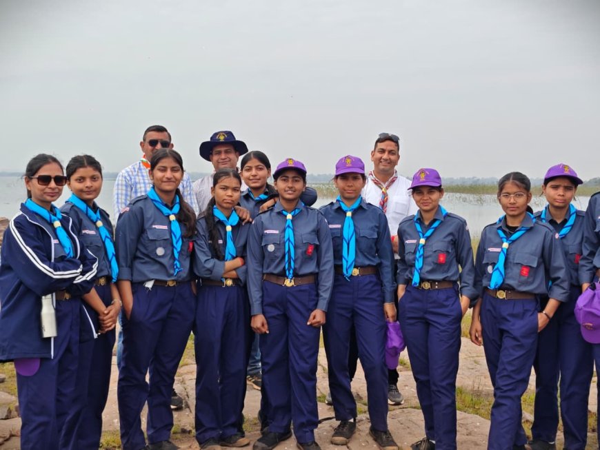 हरियाणा राज्य की खुशी ने प्रथम राष्ट्रीय रोवर रेंजर जंबूरी 2026 में शामिल होने पर जाहिर की खुशी,छत्तीसगढ़ की भूमि पर एक भारत श्रेष्ठ भारत का परिदृश्य - खुशी
