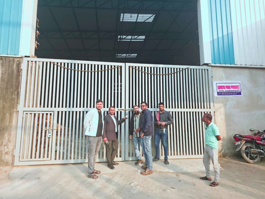 कटस्म मिलिंग में गड़बड़ी,6.86 करोड़ रुपए का धान जब्त...वाहन सहित राईस मिल को किया सील