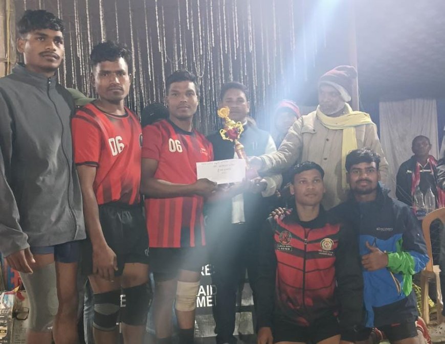 धवईहापारा में राज्य स्तरीय कबड्डी प्रतियोगिता का भव्य समापन,हरनमुंडी बनी विजेता