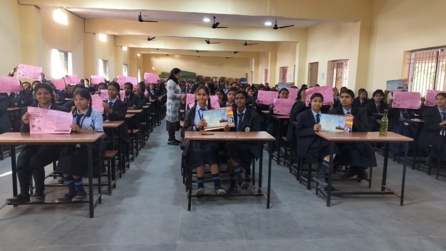 साडा कन्या स्कूल और बालको स्कूल की छात्राओं ने ली बाल विवाह मुक्त अभियान की शपथ