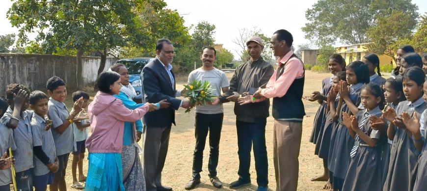 पूर्व माध्यमिक शाला रंगोले में विद्यालय स्तरीय खेलकूद प्रतियोगिता उत्साहपूर्वक संपन्न