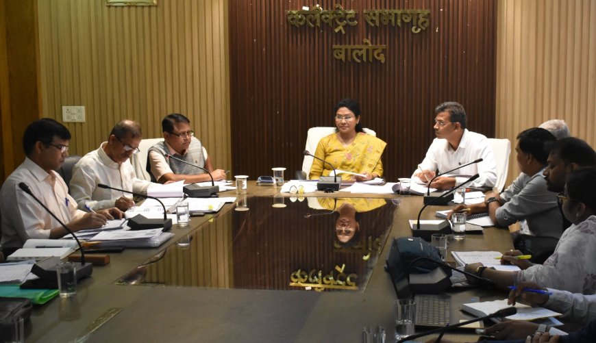 जिले में स्वास्थ्य सेवाओं में लापरवाही बर्दाश्त नहीं, स्वास्थ्य से जुड़े कार्यक्रमों में शत-प्रतिशत लक्ष्य हासिल करें: कलेक्टर मिश्रा