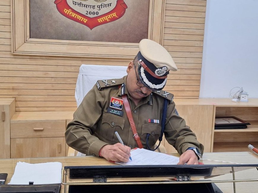 रामगोपाल गर्ग बने बिलासपुर रेंज के नए पुलिस महानिरीक्षक, किया पदभार ग्रहण