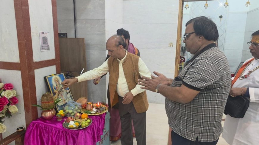 श्री सप्तदेव मंदिर में बसंत पंचमी उत्सव, सरस्वती पूजा एवं मंदिर का 32 वॉ वार्षिकोत्सव धूमधाम से संपन्न