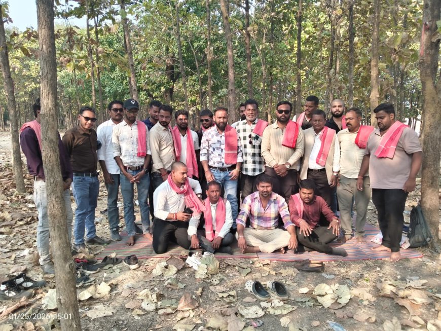 जोहार छत्तीसगढ़ पार्टी का जिला स्तरीय बैठक बेलतरा विधानसभा में संपन्न, संगठन विस्तार पर विशेष चर्चा