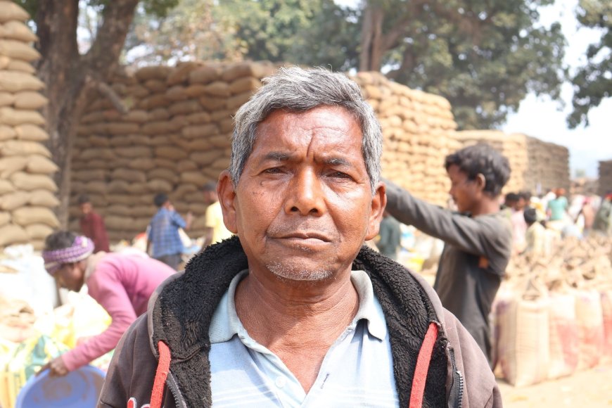सुव्यवस्थित धान खरीदी व्यवस्था से किसान को मिला सुविधा और भरोसा...ऑनलाइन टोकन से आसान हुई धान खरीदीः किसान बृजलाल राठिया