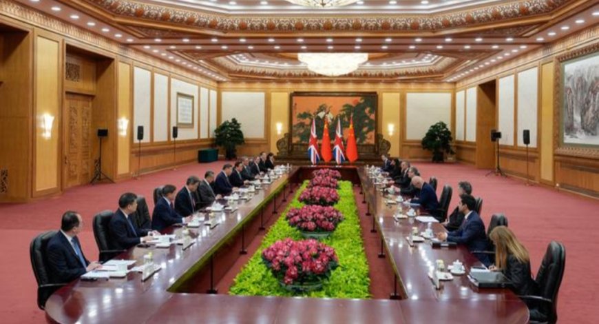 ट्रंप द्वारा वैश्विक संबंधों में किए जा रहे बदलावों के बीच कीर स्टारमर और शी जिनपिंग ने ब्रिटेन-चीन संबंधों को और गहरा करने का आह्वान किया है।