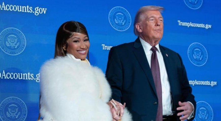 'नंबर 1 फैन': रैपर निकी मिनाज ने अमेरिकी राष्ट्रपति डोनाल्ड ट्रम्प का समर्थन किया