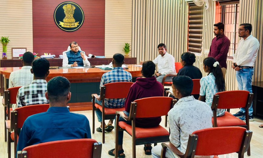 सुकमा जिला प्रशासन की ‘सक्षम‘ पहल रंग लाई...सीआरपीएफ भर्ती में 35 स्थानीय युवाओं का चयन