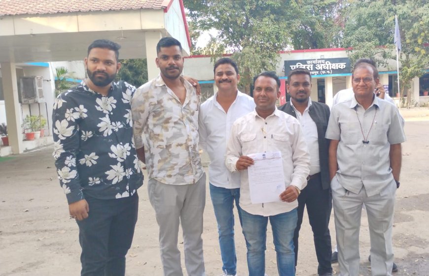 सरकारी तालाब में अवैध खुदाई का विरोध करने पर पार्षद को जान से मारने की धमकी,बिलासपुर पुलिस अधीक्षक को ज्ञापन सौंपकर की कार्रवाई की मांग