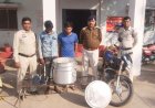 सूने मकान में चोरी करने वाले दो शातिर चोर घंटे में धराए, रतनपुर पुलिस की त्वरित कार्रवाई