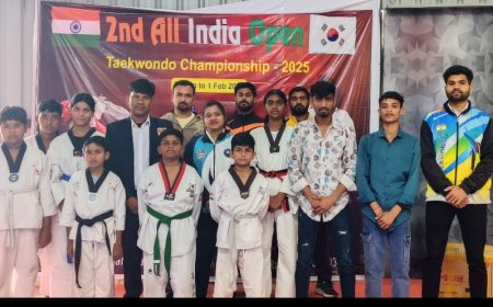 छत्तीसगढ़ के 9 खिलाड़ियों ने जीते गोल्ड मेडल...इंटरनेशनल ताइक्वांडो चैंपियनशिप में बिलासपुर के खिलाड़ियों का शानदार प्रदर्शन