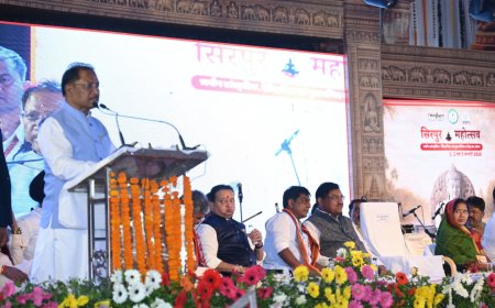 मुख्यमंत्री विष्णु देव साय ने किया तीन दिवसीय सिरपुर महोत्सव का शुभारंभ सिरपुर को अंतरराष्ट्रीय पर्यटन केंद्र बनाने की दिशा में सरकार प्रतिबद्ध - मुख्यमंत्री विष्णु देव साय
