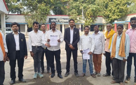 ग्रामीण सड़क निर्माण और नशाखोरी पर कार्रवाई की मांग, शिवसेना ने सौंपा ज्ञापन