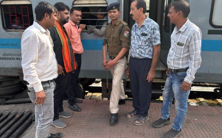 मानवता की मिसाल बिलासपुर में भटक रहे गुजरात के युवक की अखिल भारतीय हिंदू परिषद व सीजी क्राइम न्यूज़ ने की मदद